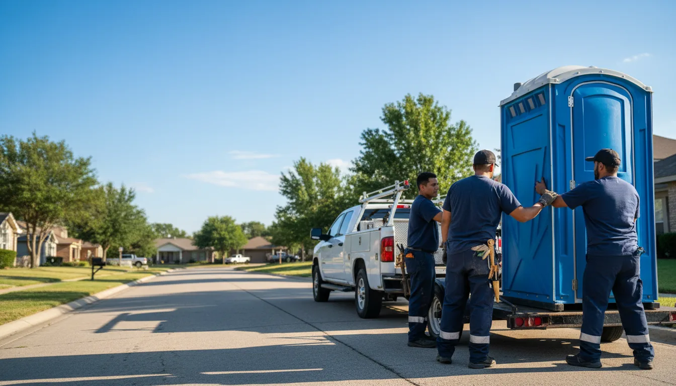 Portable Toilet Rental in Dysart, IA near me